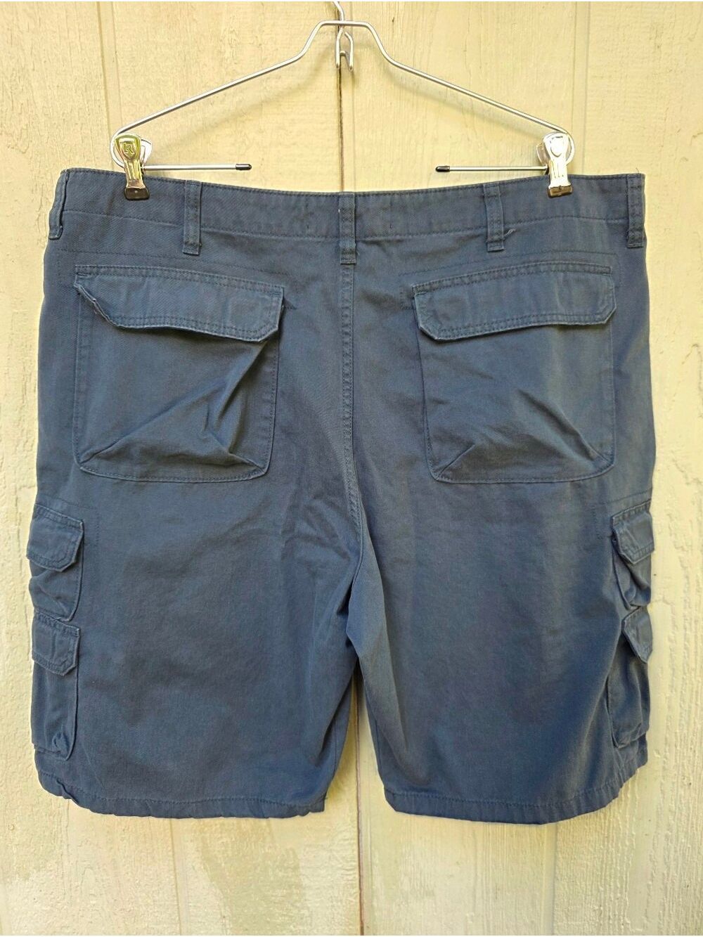Wrangler Athentics Men's Cargo Shorts Slate Gray Size 40 SHO10 - Picture 5 of 14